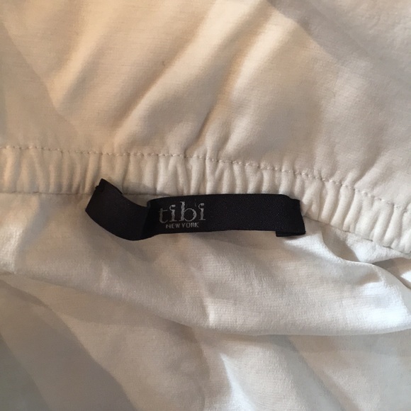 White tibi shoulder top S - Picture 3 of 5